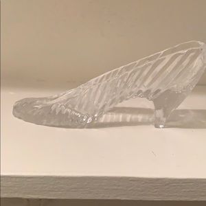 Glass slipper decoration
